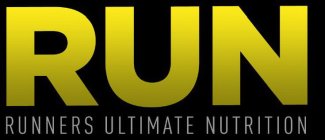 RUN RUNNERS ULTIMATE NUTRITION