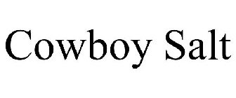 COWBOY SALT