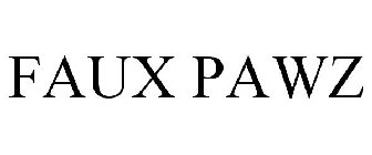 FAUX PAWZ