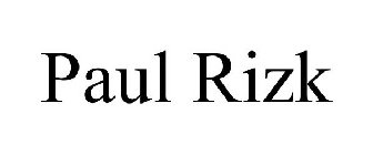 PAUL RIZK