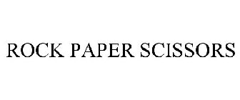 ROCK PAPER SCISSORS