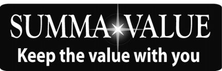 SUMMA VALUE KEEP YOUR VALUE WITH YOU