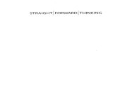 STRAIGHT | FORWARD | THINKING