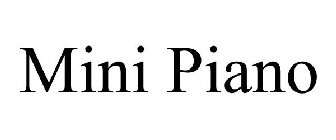 MINI PIANO