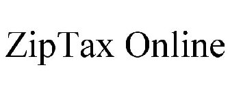 ZIPTAX ONLINE