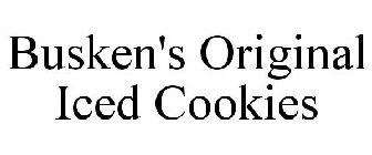 BUSKEN'S ORIGINAL ICED COOKIES