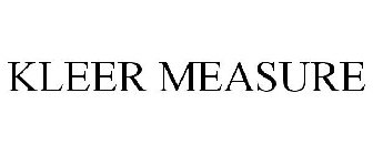 KLEER MEASURE