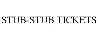 STUB-STUB TICKETS