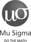 MU SIGMA DO THE MATH