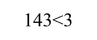 143<3