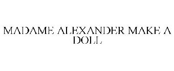 MADAME ALEXANDER MAKE A DOLL