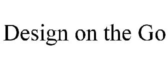 DESIGN ON THE GO