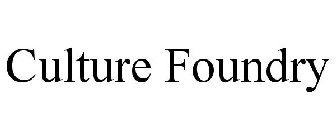 CULTURE FOUNDRY