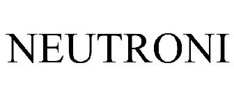 NEUTRONI