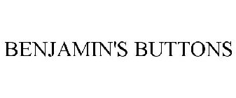 BENJAMIN'S BUTTONS