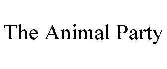 THE ANIMAL PARTY