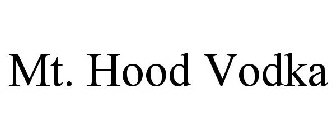 MT. HOOD VODKA
