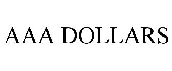 AAA DOLLARS