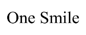 ONE SMILE