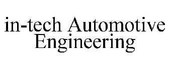 IN-TECH AUTOMOTIVE ENGINEERING