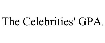 THE CELEBRITIES' GPA.