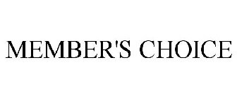 MEMBER'S CHOICE