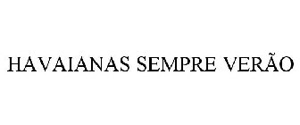 HAVAIANAS SEMPRE VERÃO