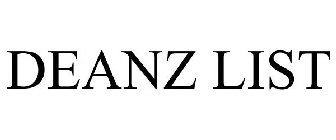 DEANZLIST