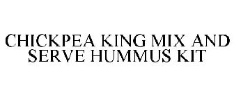 CHICKPEA KING MIX AND SERVE HUMMUS KIT