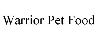 WARRIOR PET FOOD