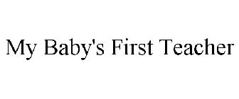 MY BABY'S FIRST TEACHER