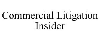 COMMERCIAL LITIGATION INSIDER