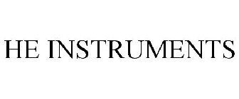 HE INSTRUMENTS