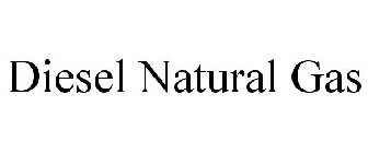 DIESEL NATURAL GAS