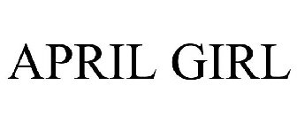 APRIL GIRL
