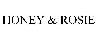 HONEY AND ROSIE