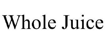 WHOLE JUICE