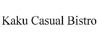 KAKU CASUAL BISTRO