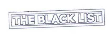 THE BLACK LIST
