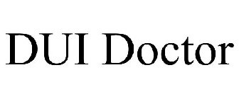 DUI DOCTOR