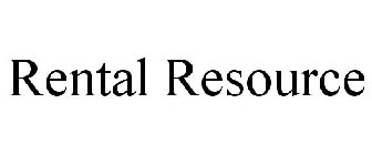 RENTAL RESOURCE