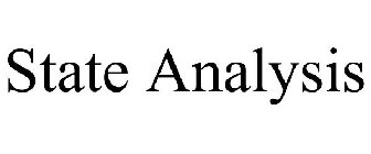 STATE ANALYSIS