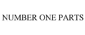NUMBER ONE PARTS