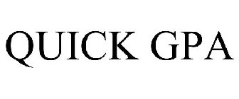 QUICK GPA