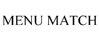 MENU MATCH