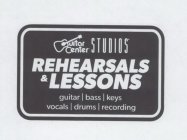 GUITAR CENTER STUDIOS REHEARSALS & LESSONS GUITAR BASS KEYS VOCALS DRUMS RECORDING