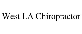 WEST LA CHIROPRACTOR