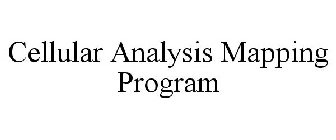 CELLULAR ANALYSIS MAPPING PROGRAM