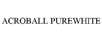 ACROBALL PUREWHITE