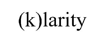 (K)LARITY
